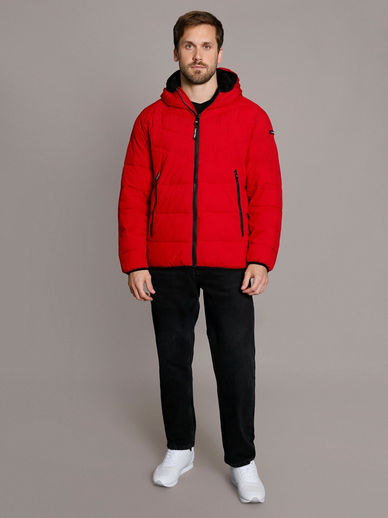 PARKA CON GORRO STRETCH - 2