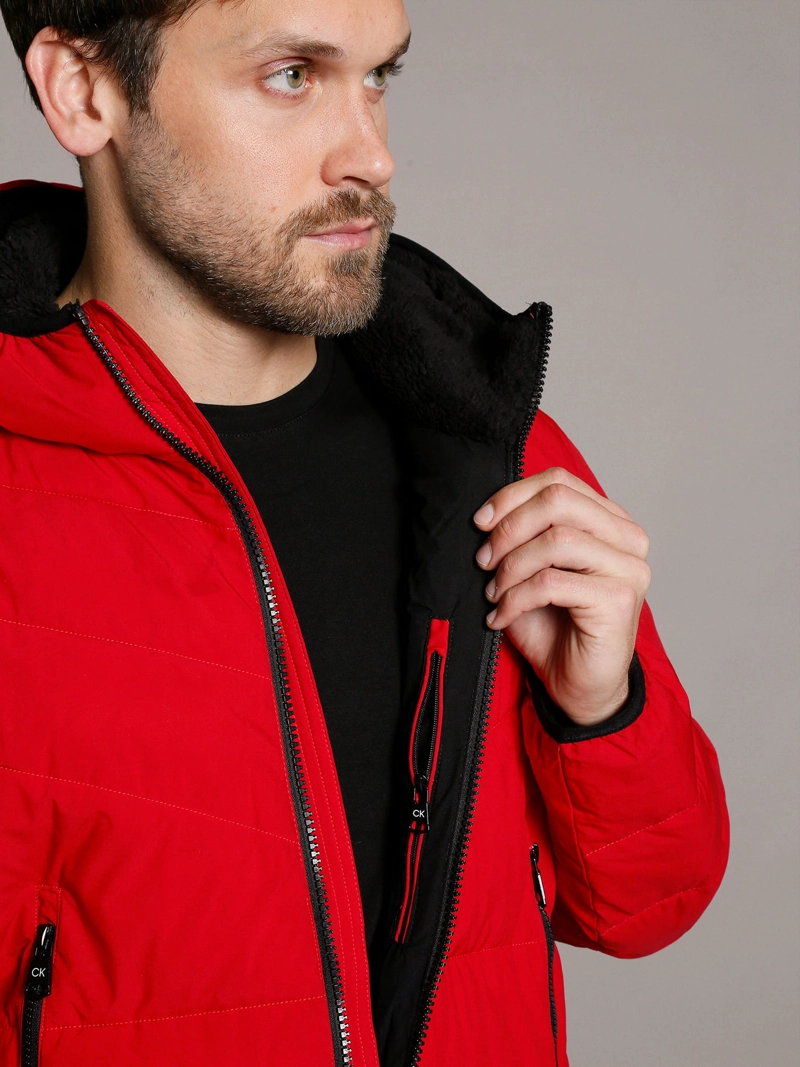 PARKA CON GORRO STRETCH - 5