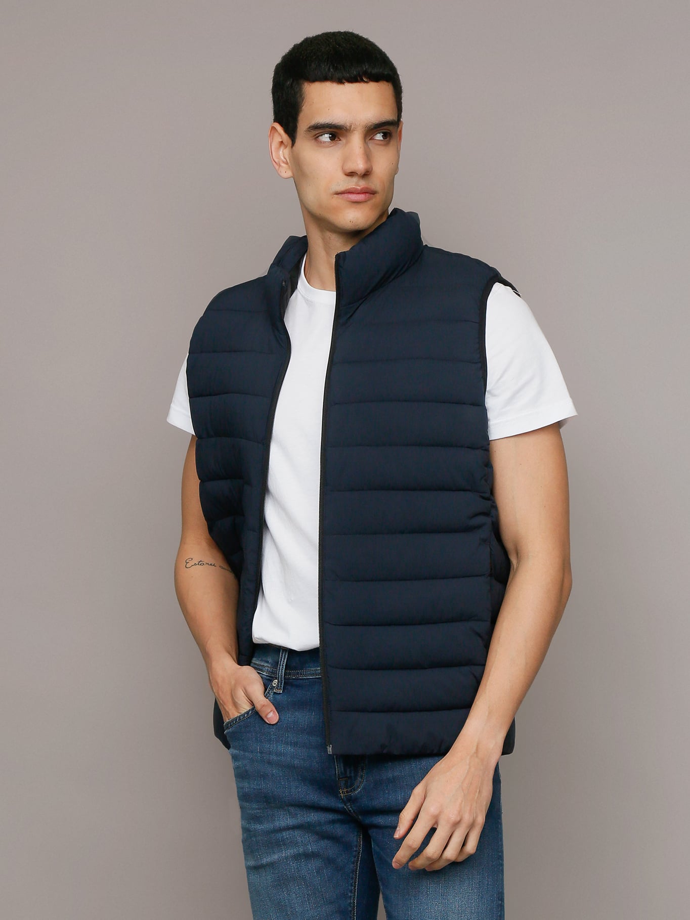 CHAQUETA VEST LIGERA ACOLCHADA - 1