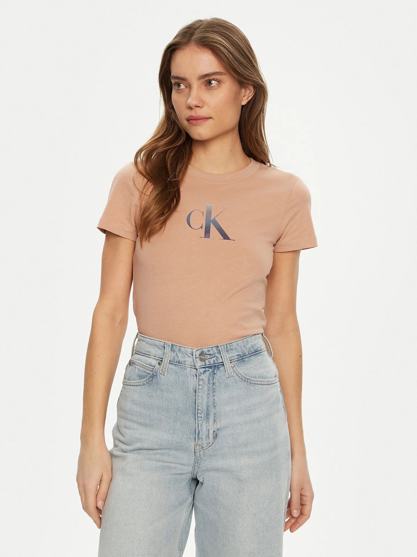 POLERA SLIM GRADIENT CK - 1