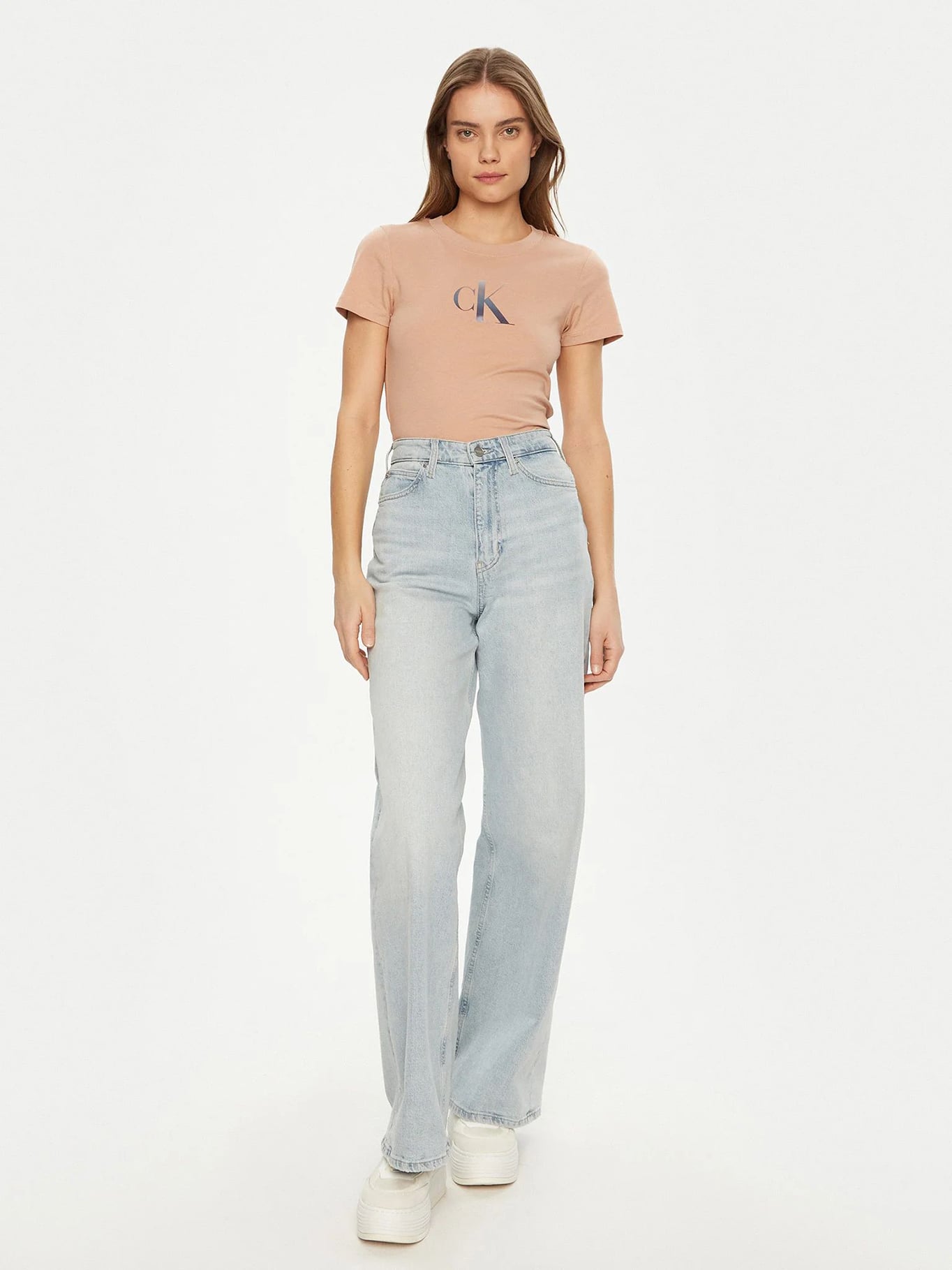 POLERA SLIM GRADIENT CK - 2