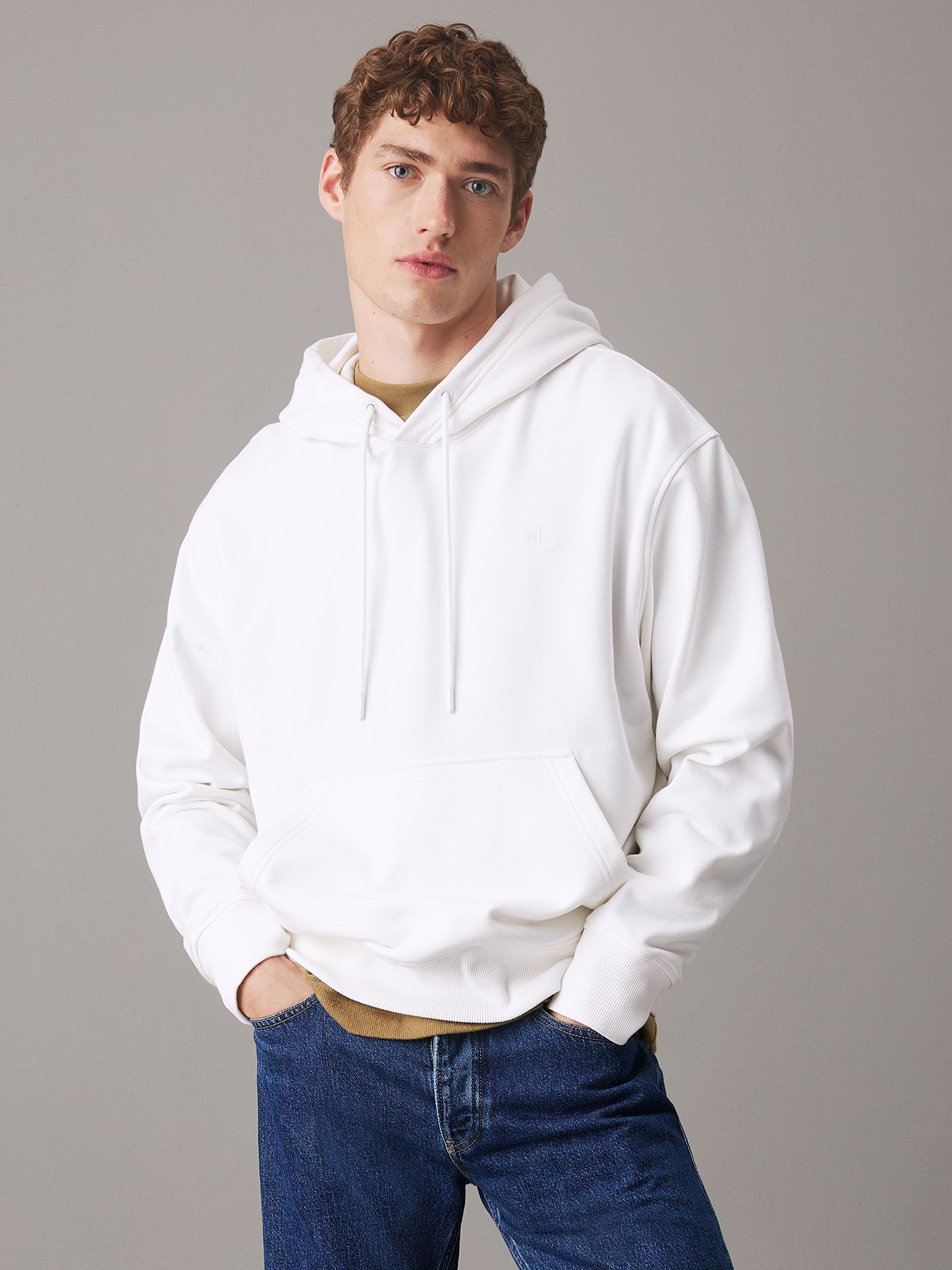 POLERON CON GORRO SOFT LAYERED MONOGRAM - 1