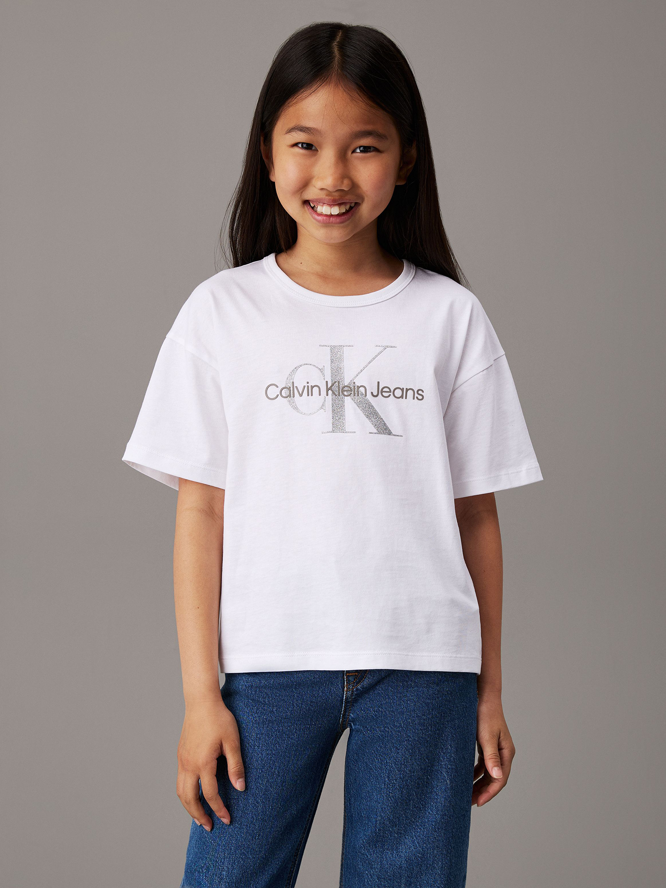 POLERA NIÑA MONOLOGO GLITTER - 1