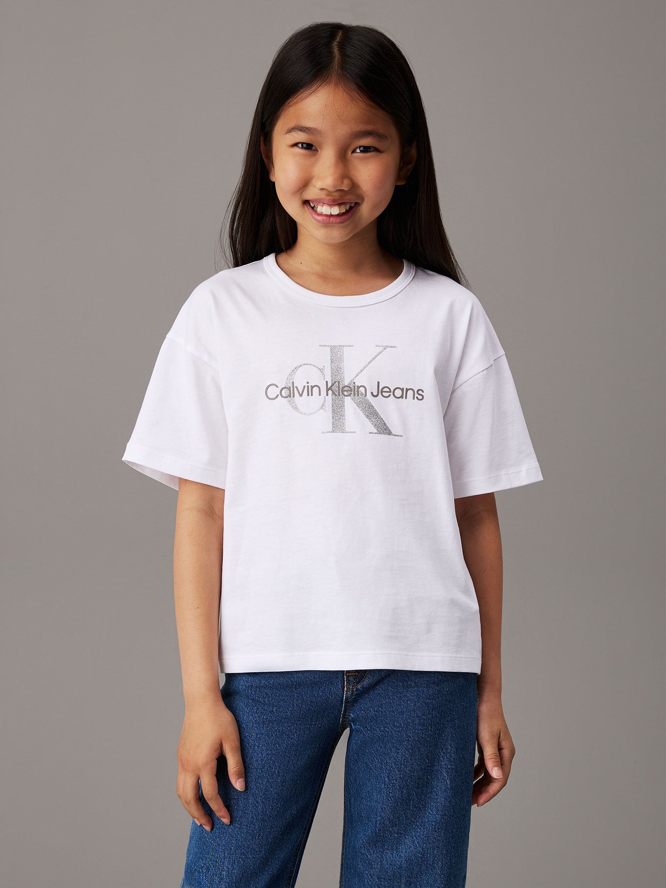 POLERA NIÑA MONOLOGO GLITTER - 1
