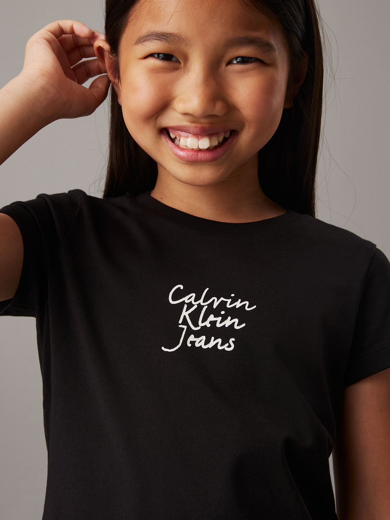 POLERA NIÑA HANDWRITING LOGO - 4
