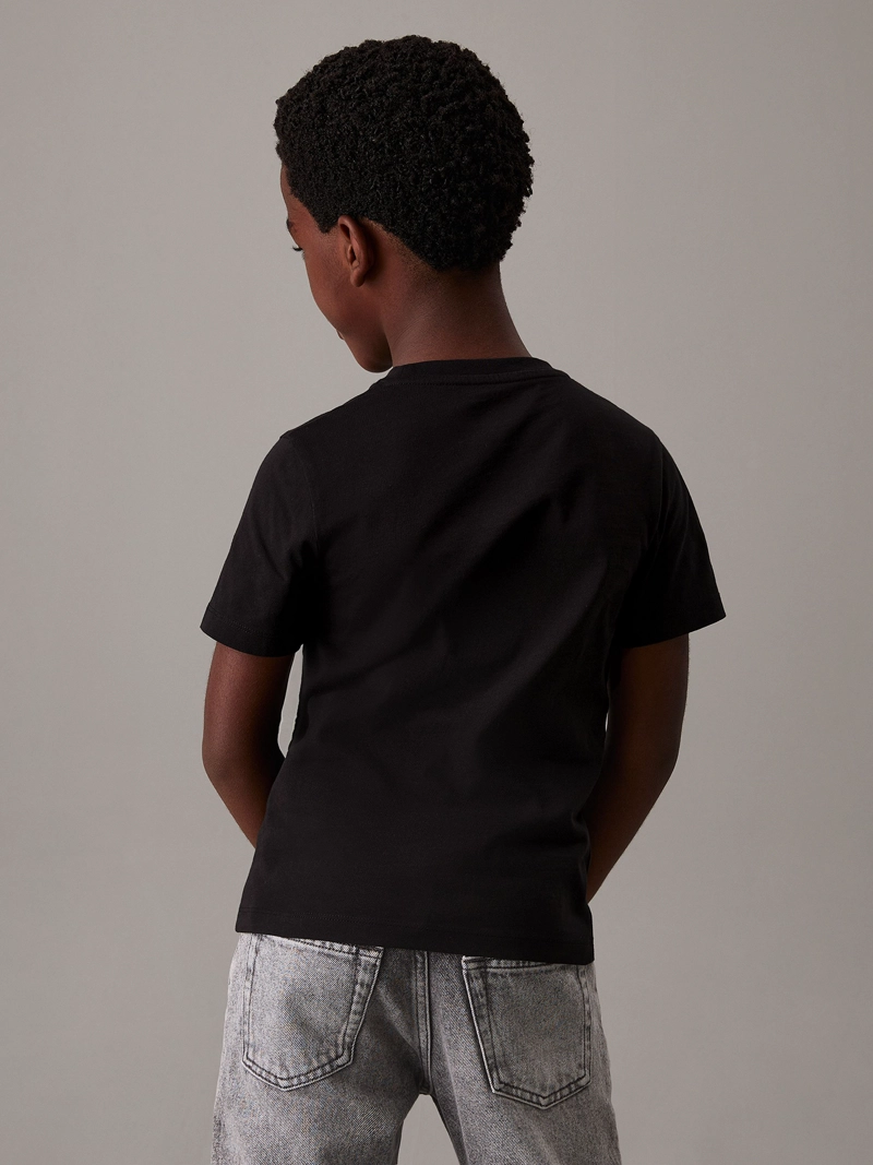 POLERA NIÑO GRADIENT FLOCK LOGO - 3