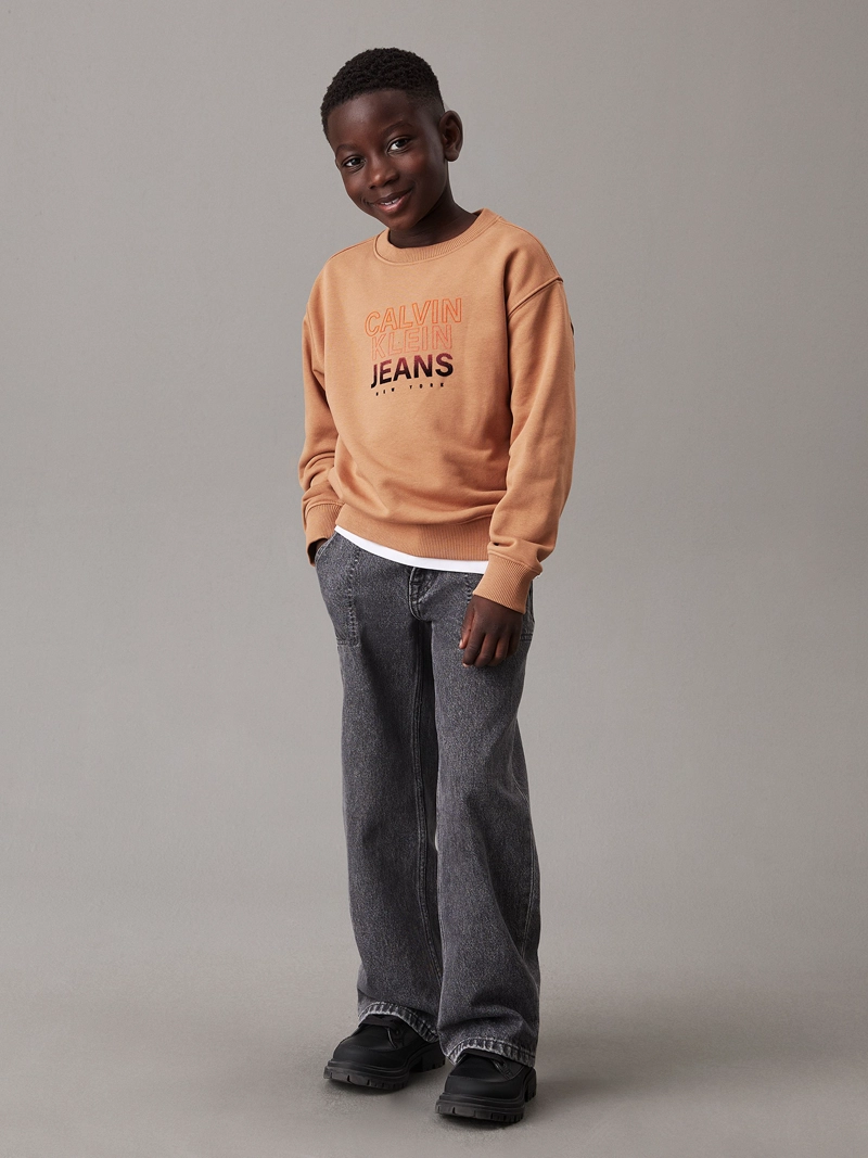 POLERON NIÑO GRADIENT FLOCK LOGO - 2