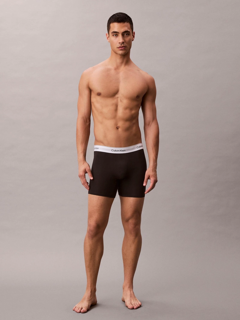 PACK 3 BOXERS BRIEF ICON COTTON STRETCH - 3