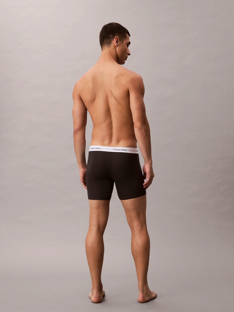 PACK 3 BOXERS BRIEF ICON COTTON STRETCH - 4
