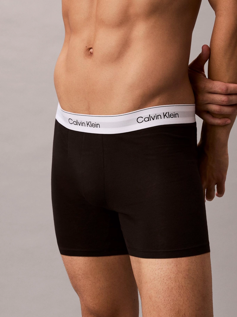 PACK 3 BOXERS BRIEF ICON COTTON STRETCH - 5
