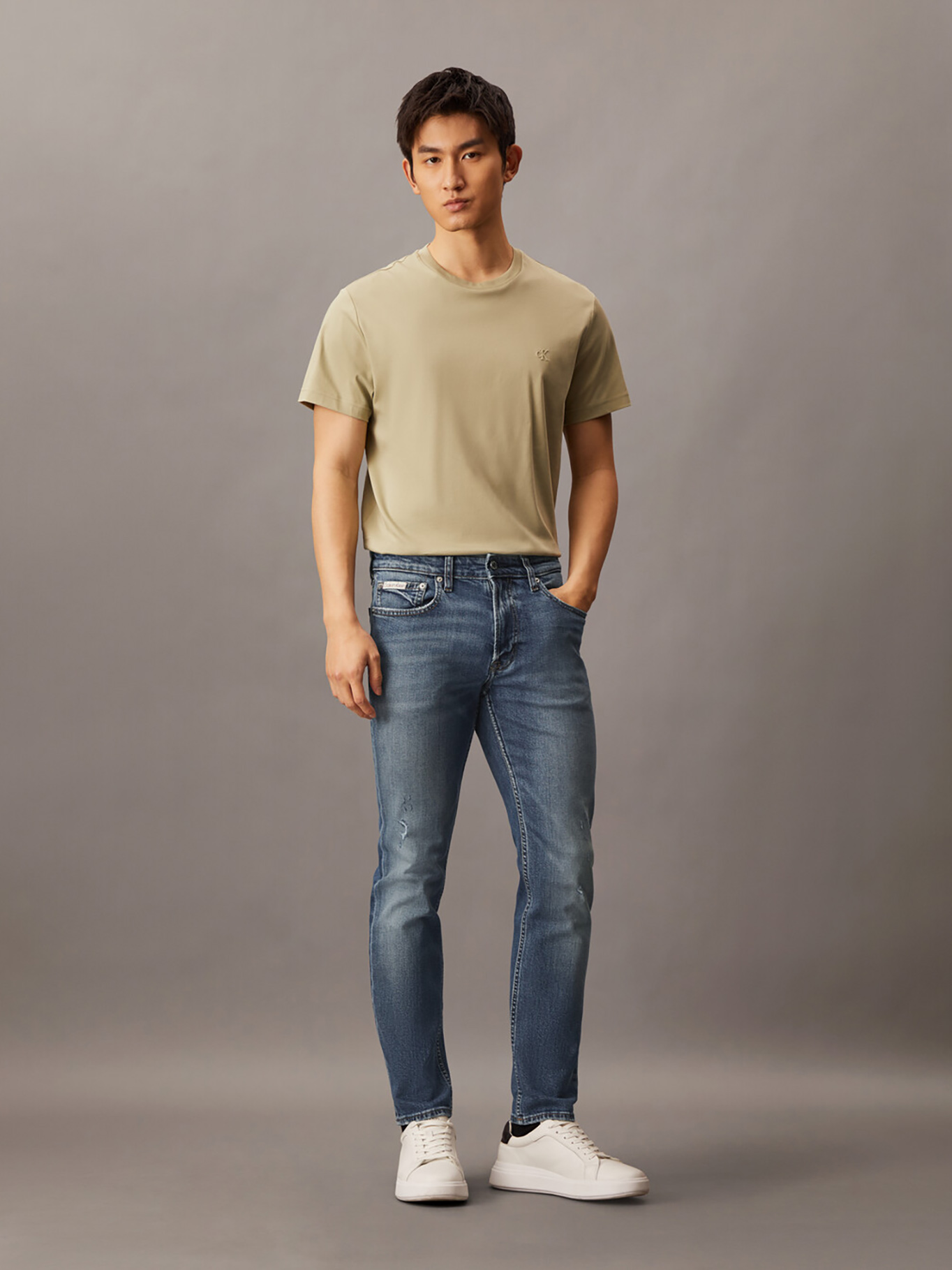 JEANS SLIM FADED - 1