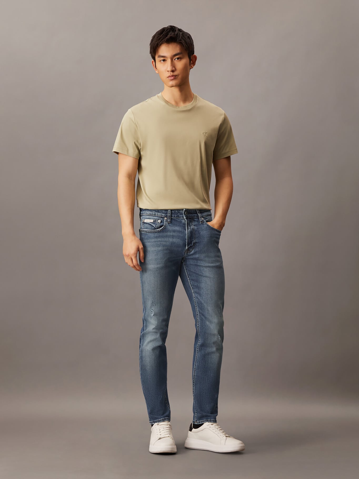 JEANS SLIM FADED - 1
