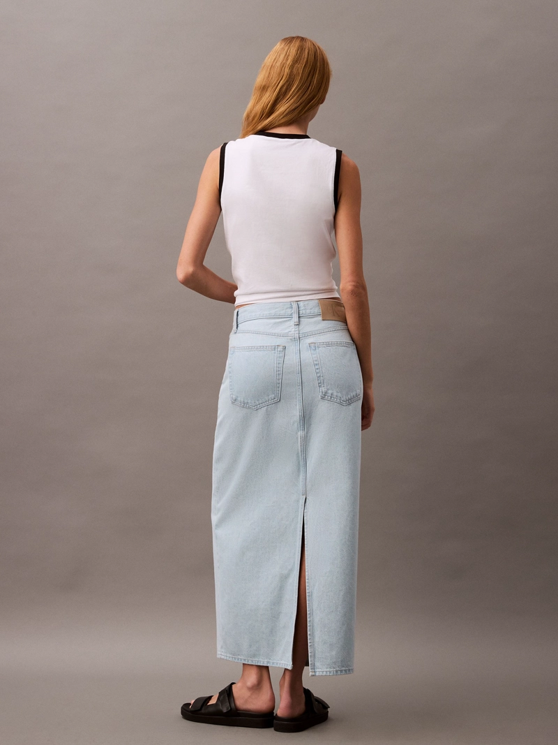 FALDA DENIM MAXI - 2