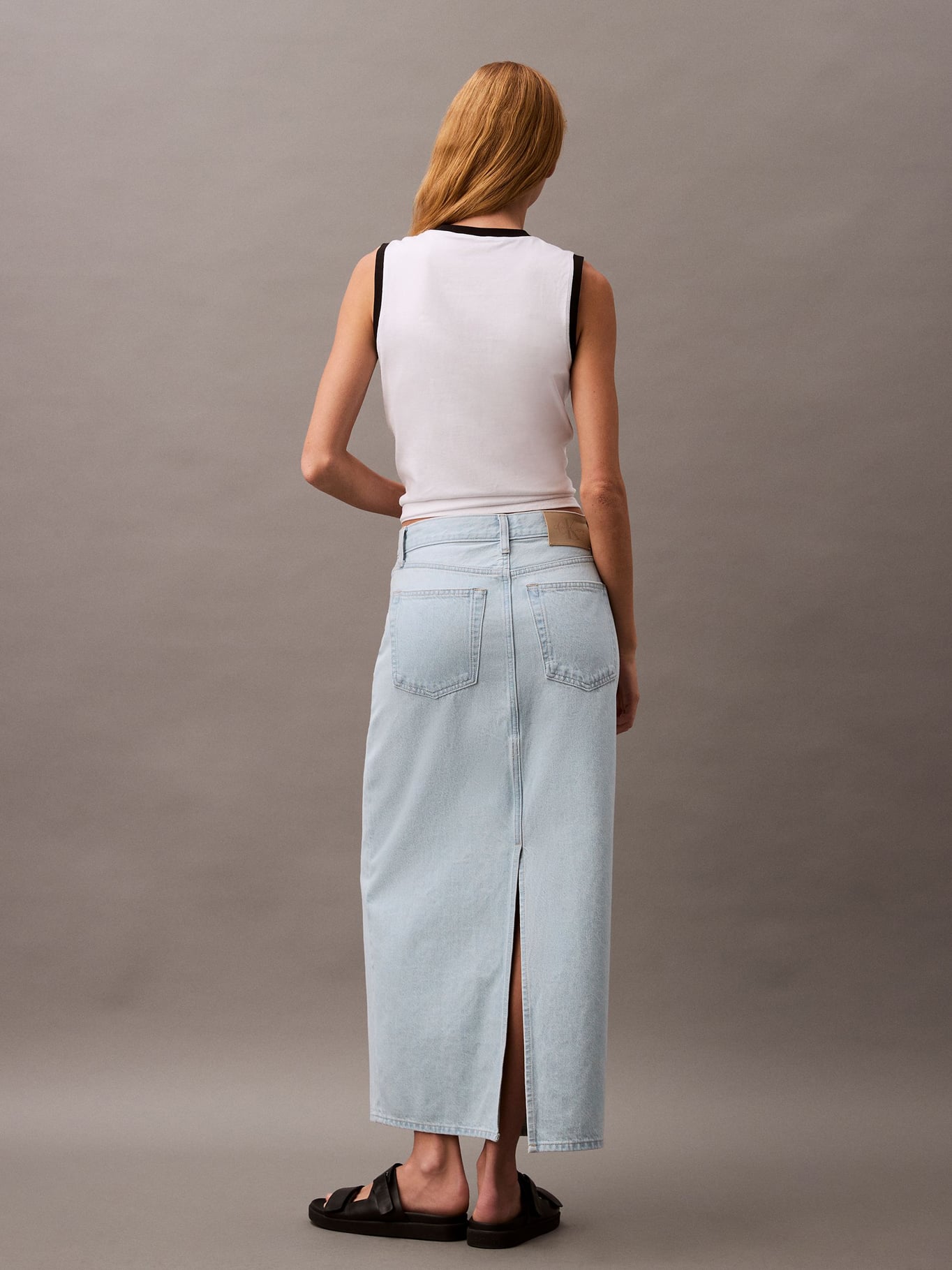 FALDA DENIM MAXI - 2
