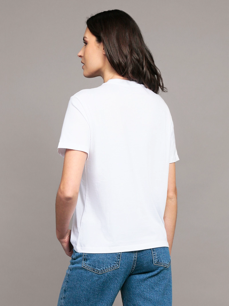 POLERA CLASSIC CON LOGO TAPE - 4