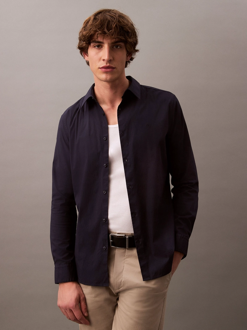 CAMISA SLIM FIT ELASTICA - 1
