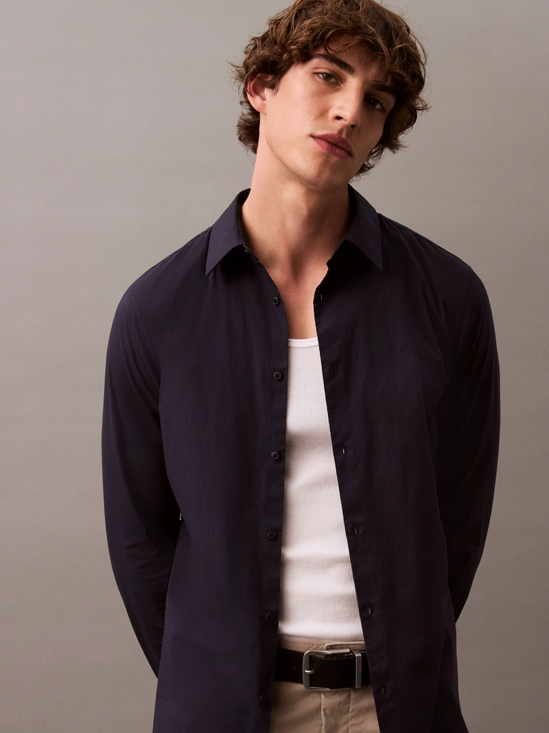 CAMISA SLIM FIT ELASTICA - 5