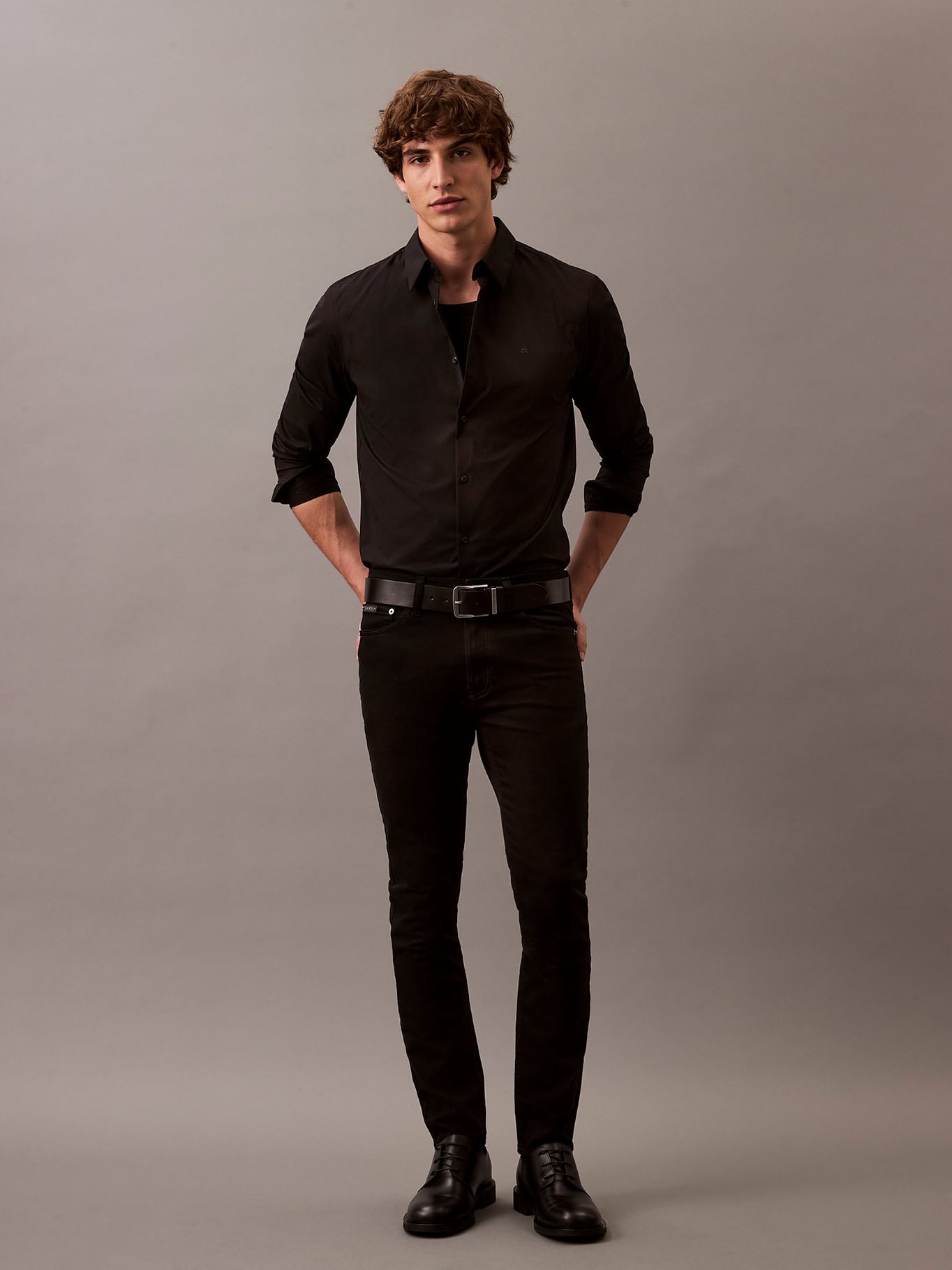 CAMISA SLIM FIT ELASTICA - 2