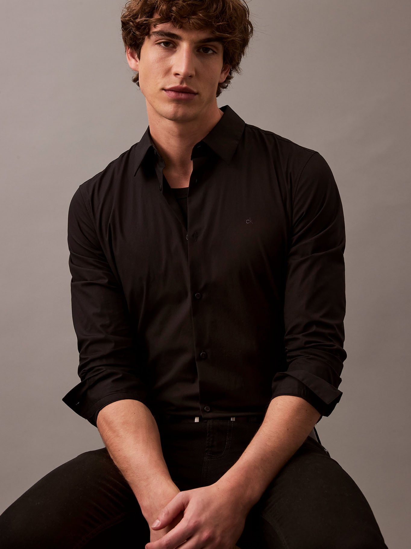 CAMISA SLIM FIT ELASTICA - 5