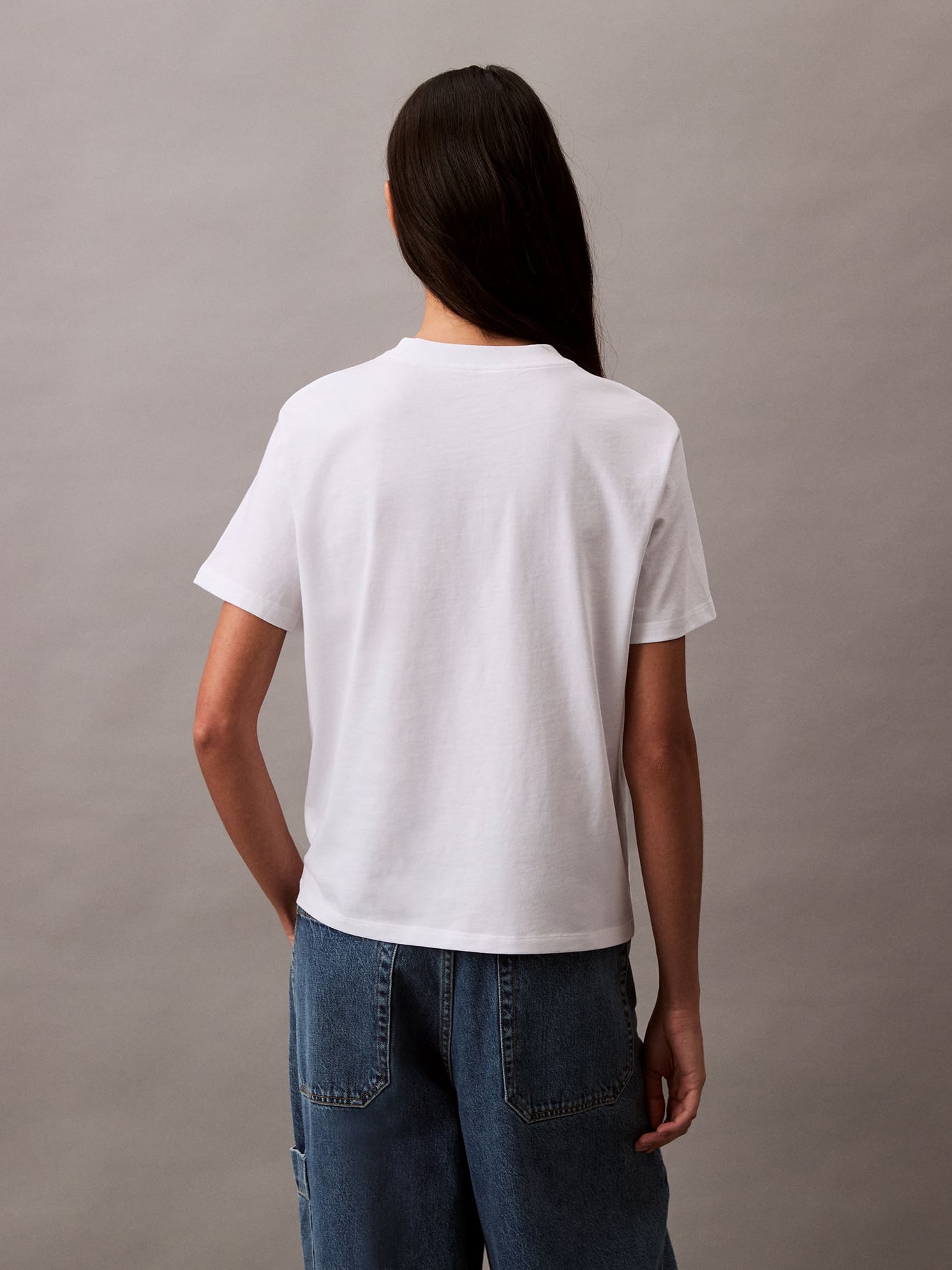 POLERA CLASICA CON MONOGRAMA ESTAMPADO - 3