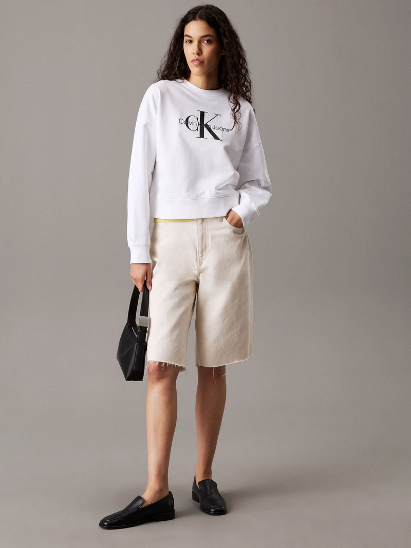 POLERON RELAXED CON LOGO ESTAMPADO - 1