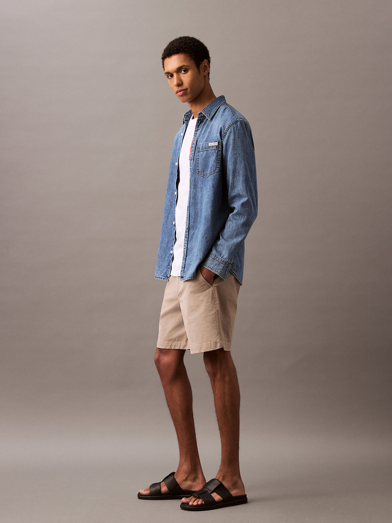 SHORT SLIM DE ALGODON - 4