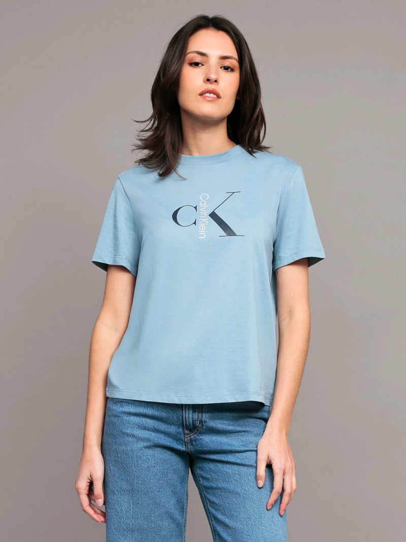 POLERA CLASSIC CON MONOGRAMA - 1