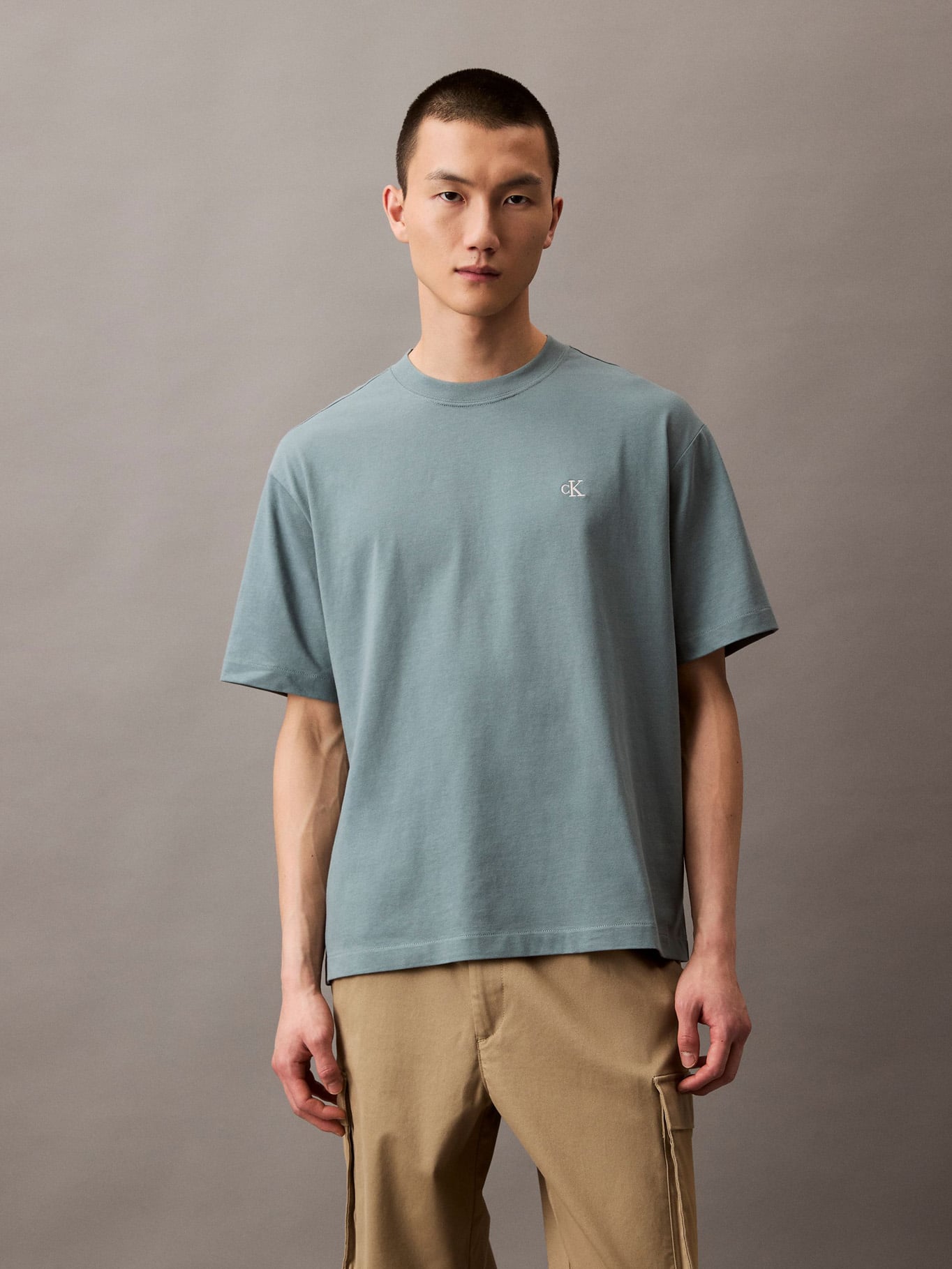 POLERA RELAXED CON MONOGRAMA ARCHIVE - 1
