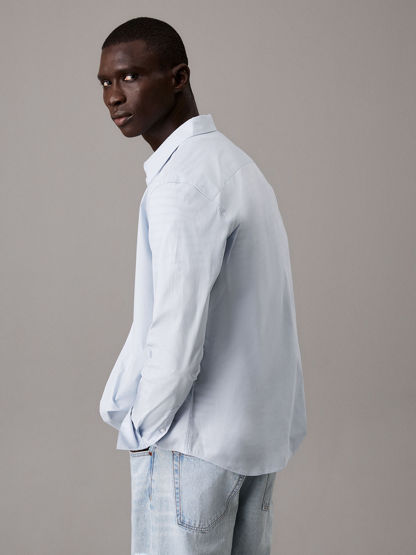 CAMISA SLIM FIT ELASTICA - 3