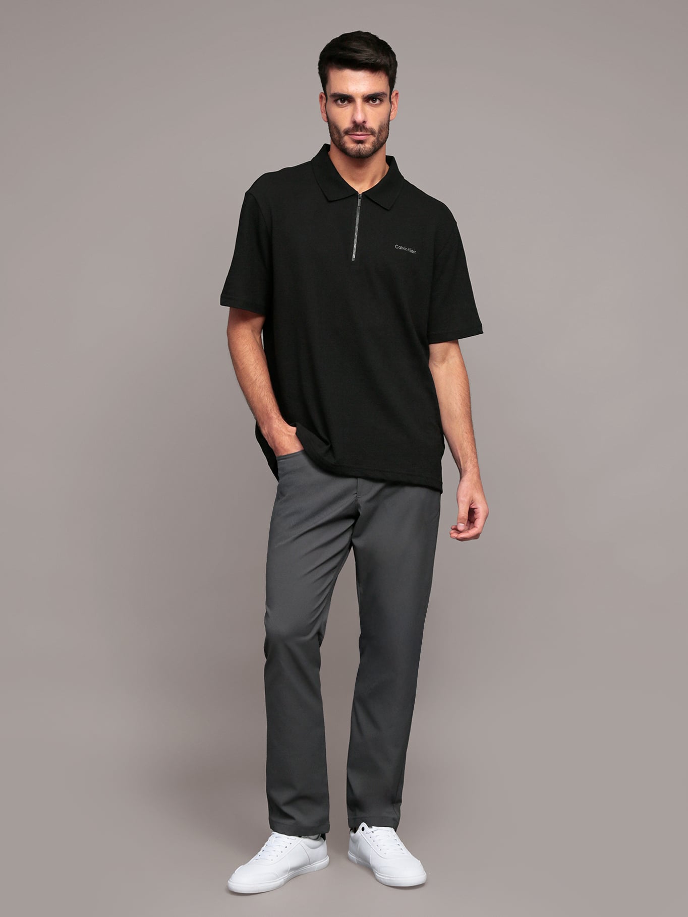 POLO RELAXED CON TEJIDO CREPE - 2