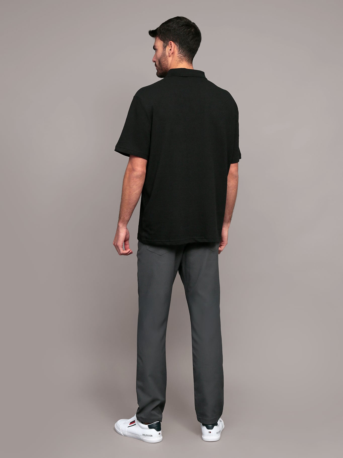 POLO RELAXED CON TEJIDO CREPE - 3