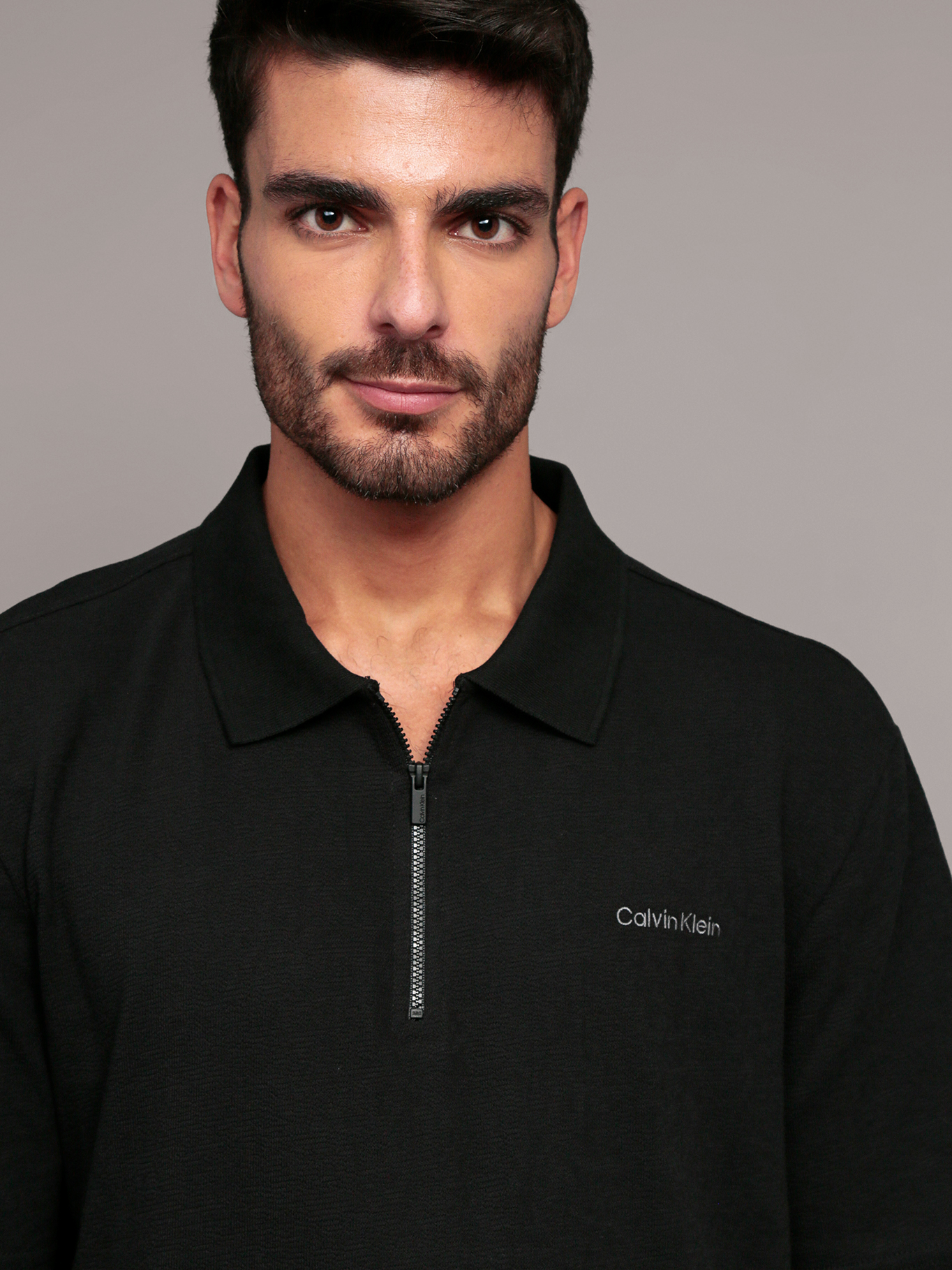 POLO RELAXED CON TEJIDO CREPE - 5