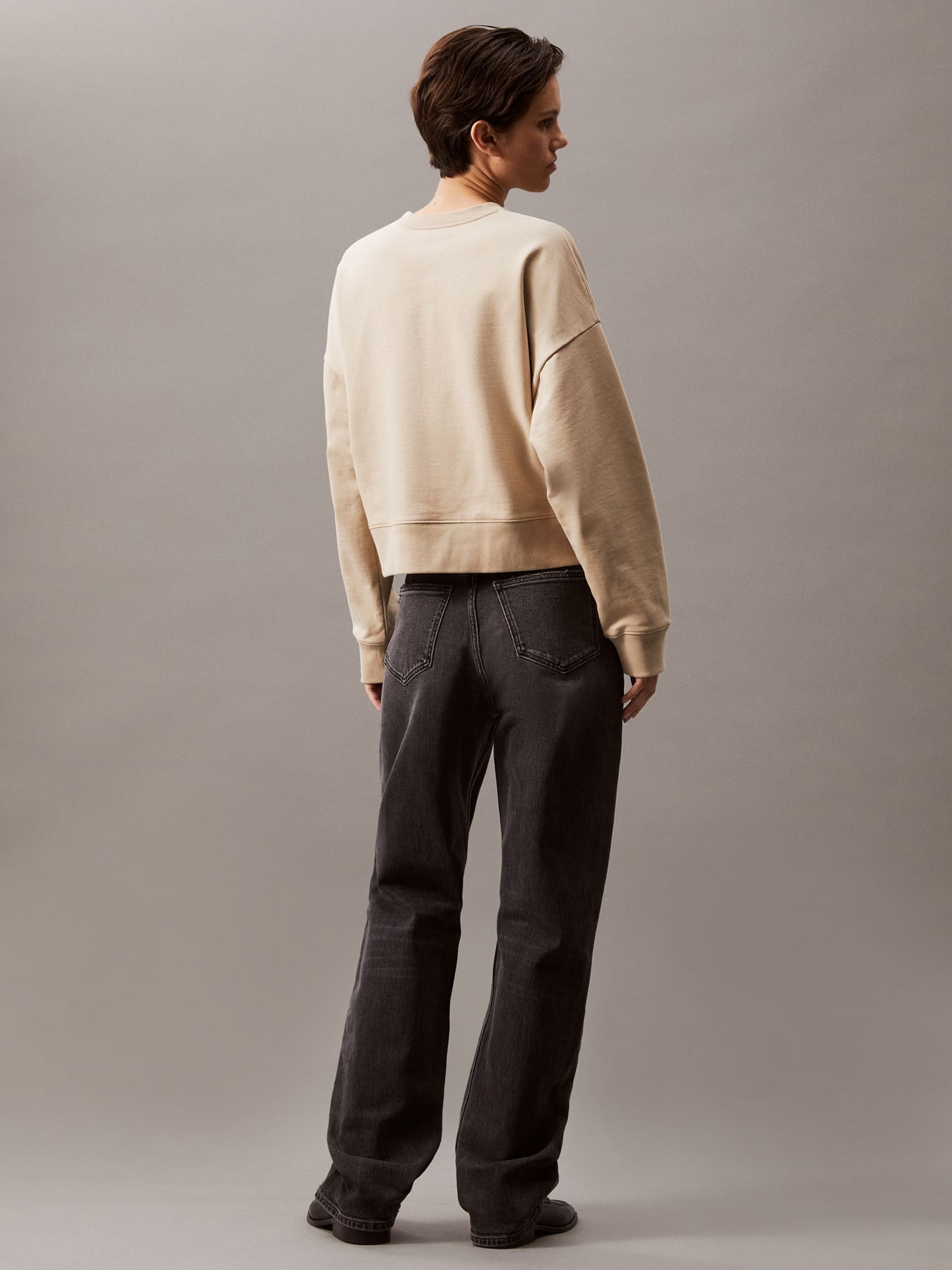 POLERON RELAXED CON LOGO ESTAMPADO - 3