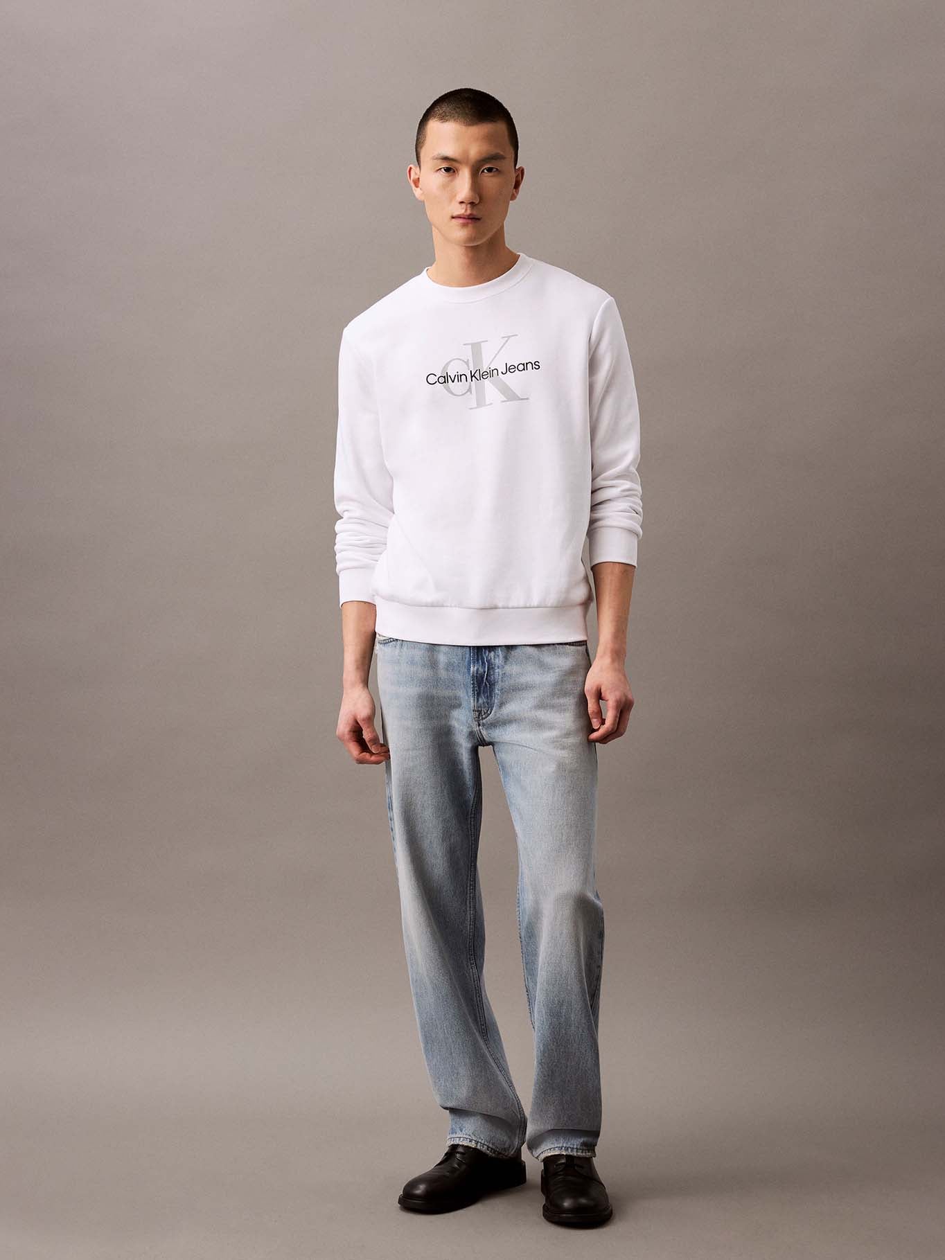 POLERON FLEECE CON MONOGRAMA - 1