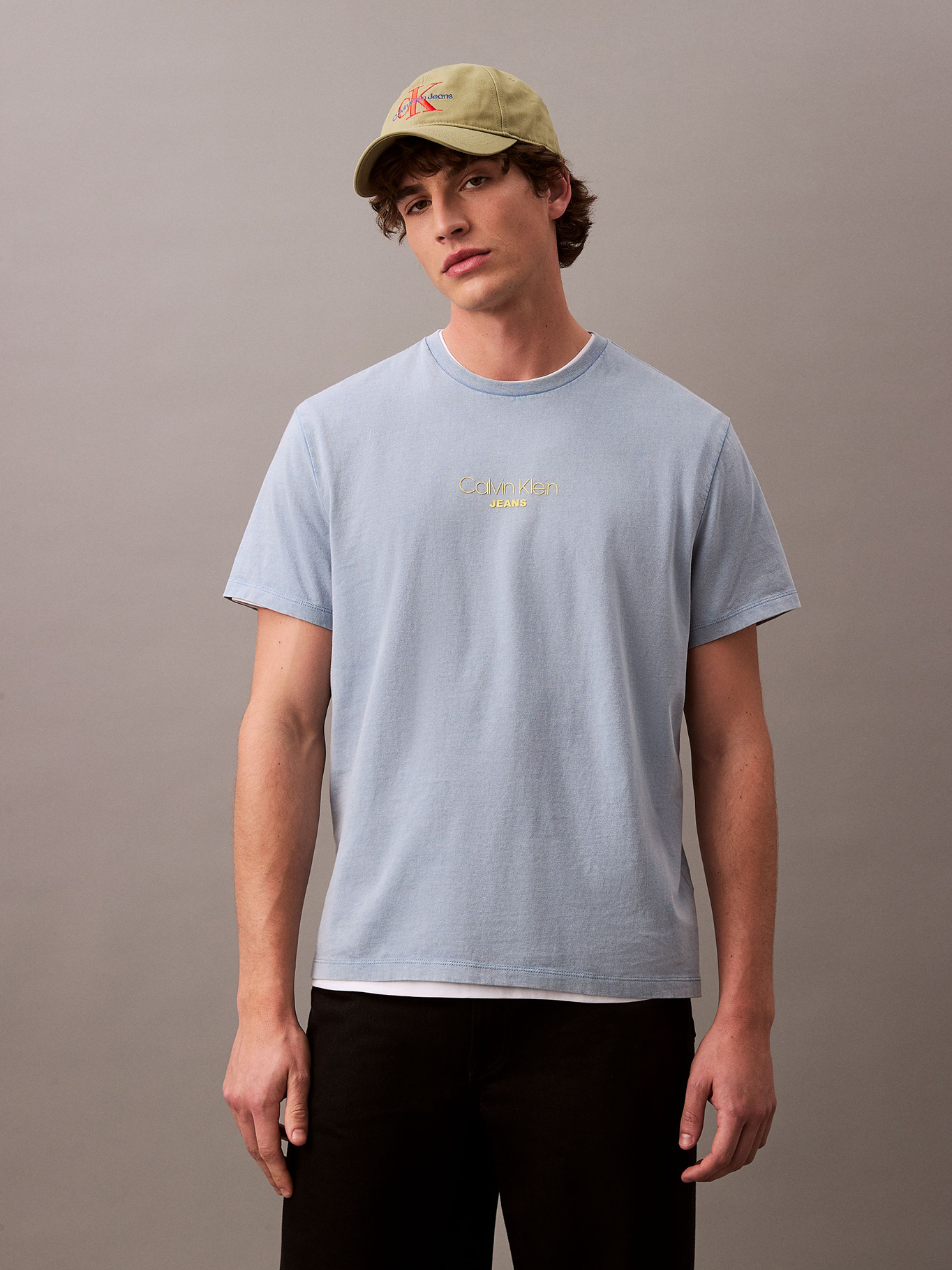 POLERA ACID WASH GRAPHIC - 1