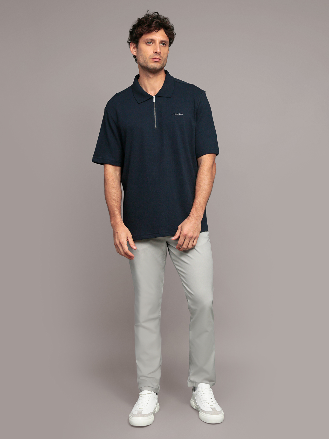 POLO RELAXED CON TEJIDO CREPE - 2