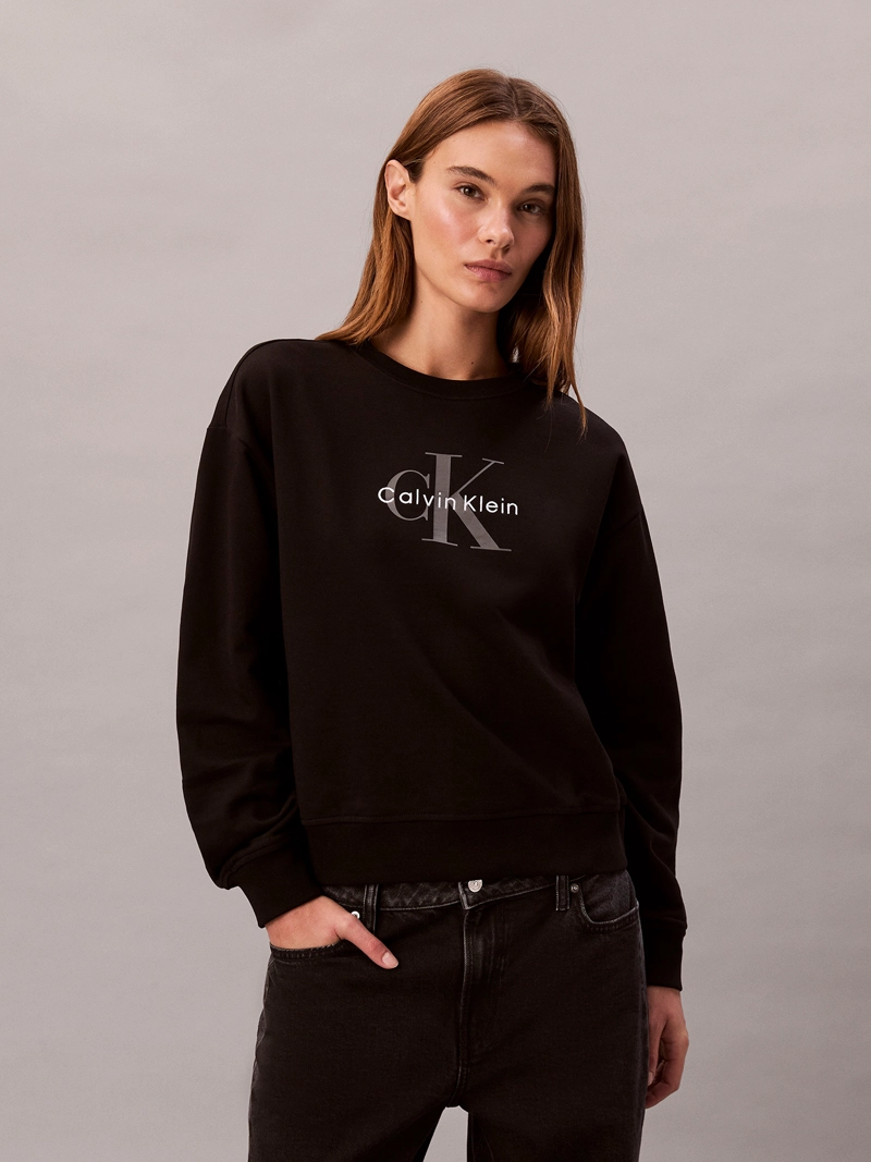 POLERON RELAXED CON LOGO ESTAMPADO - 1