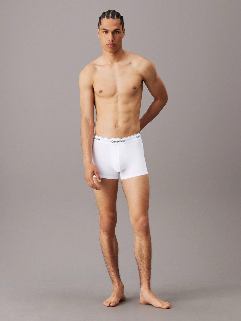PACK 3 BOXERS TRUNK ICON COTTON STRETCH - 3