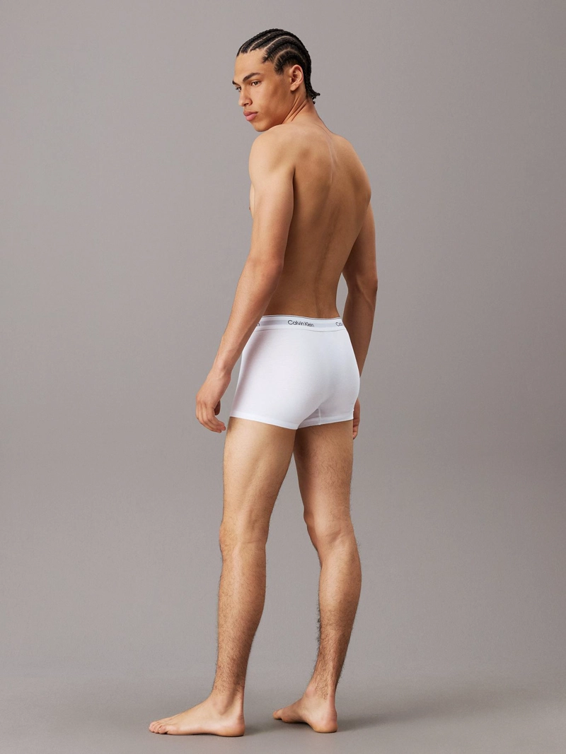 PACK 3 BOXERS TRUNK ICON COTTON STRETCH - 4