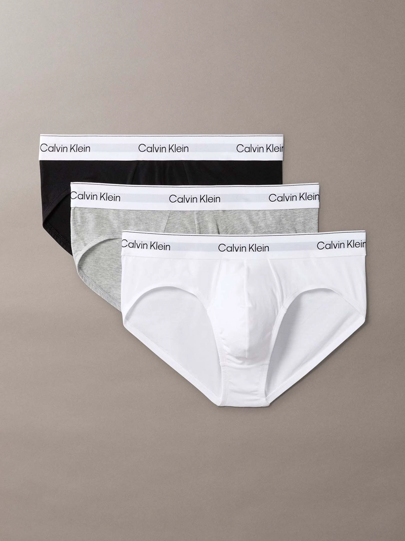 PACK 3 SLIPS ICON COTTON STRETCH - 1
