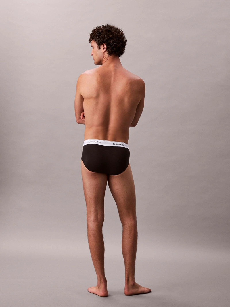 PACK 3 SLIPS ICON COTTON STRETCH - 4