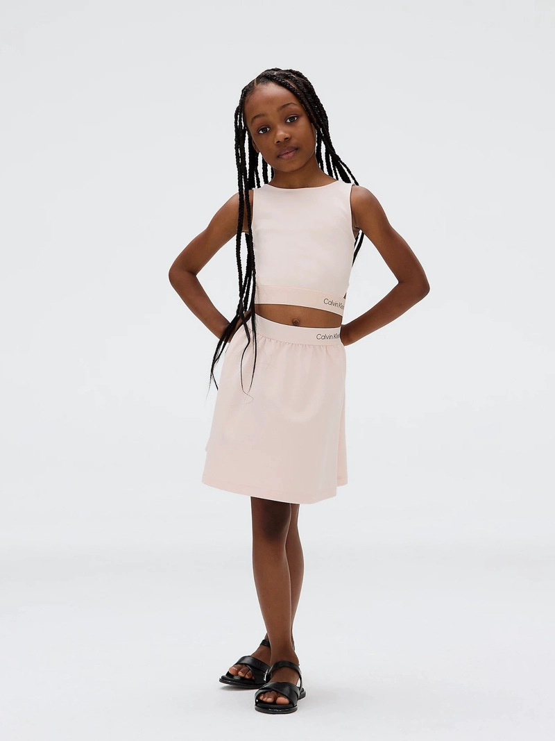 FALDA NIÑA LOGO FLARE - 1