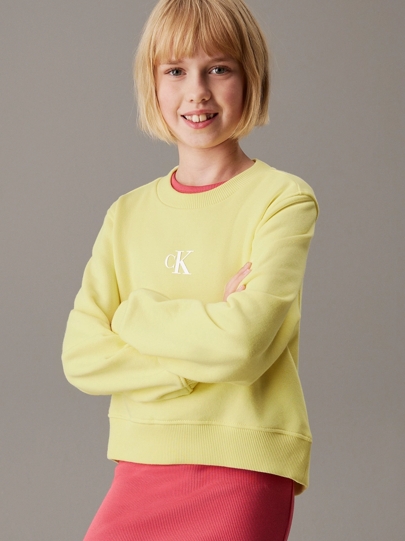 POLERON NIÑA CK LOGO - 1