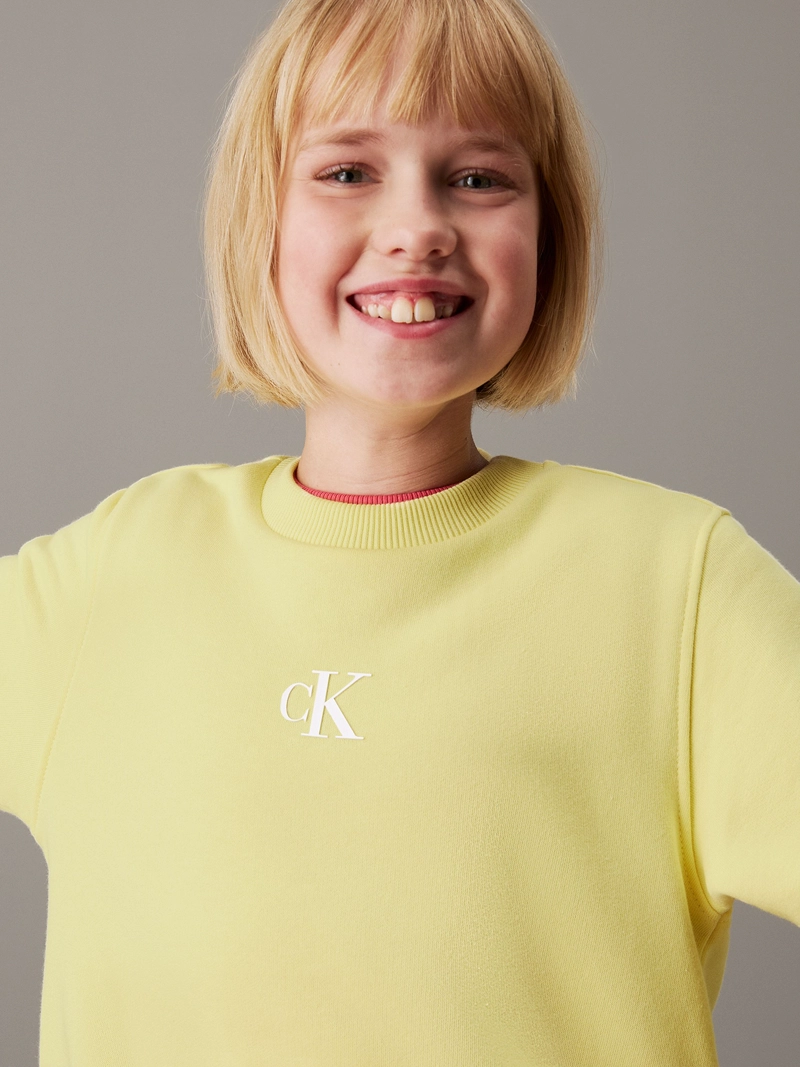 POLERON NIÑA CK LOGO - 4