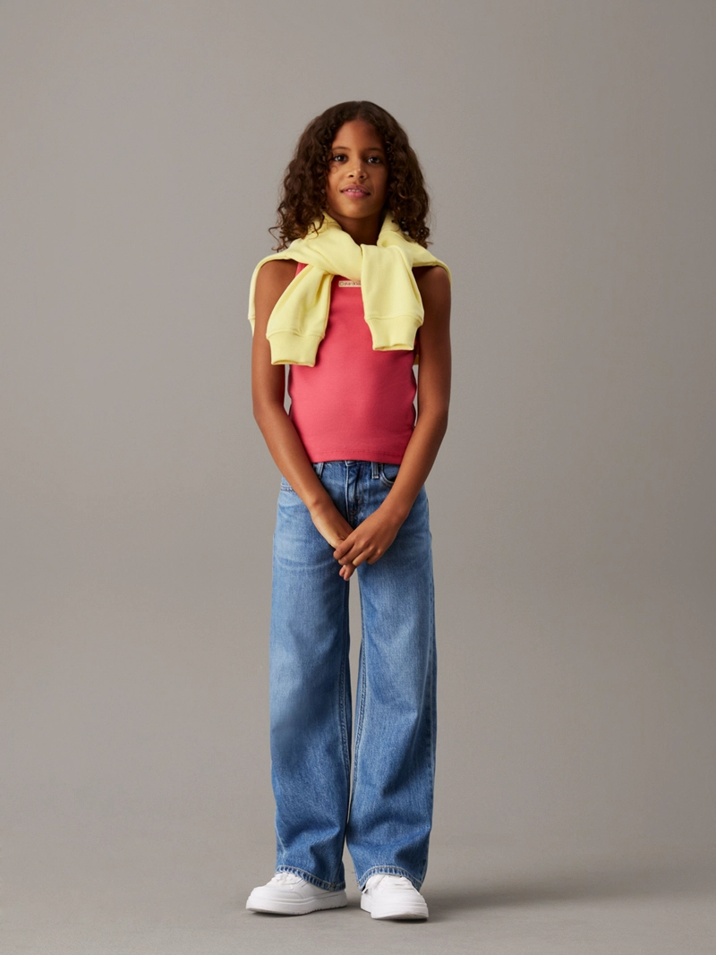 JEANS NIÑA WIDE LEG - 1