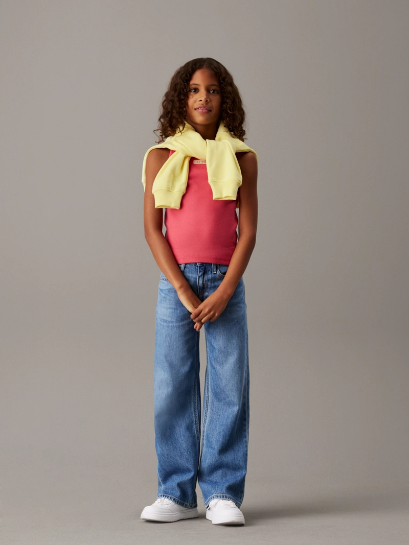 JEANS NIÑA WIDE LEG - 1