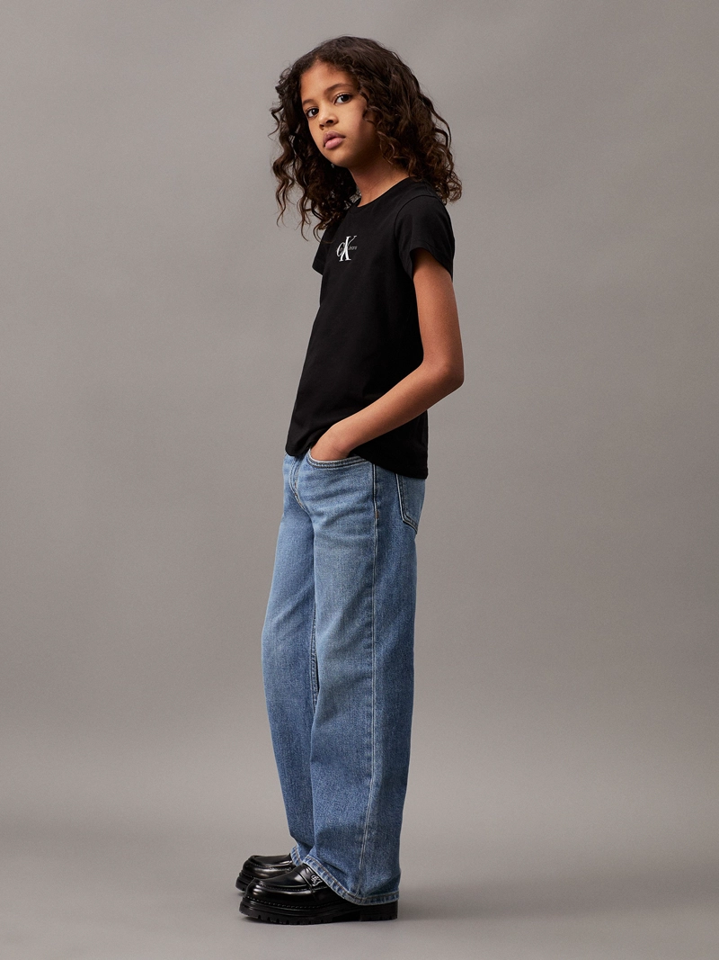POLERA NIÑA SLIM CON LOGO - 2