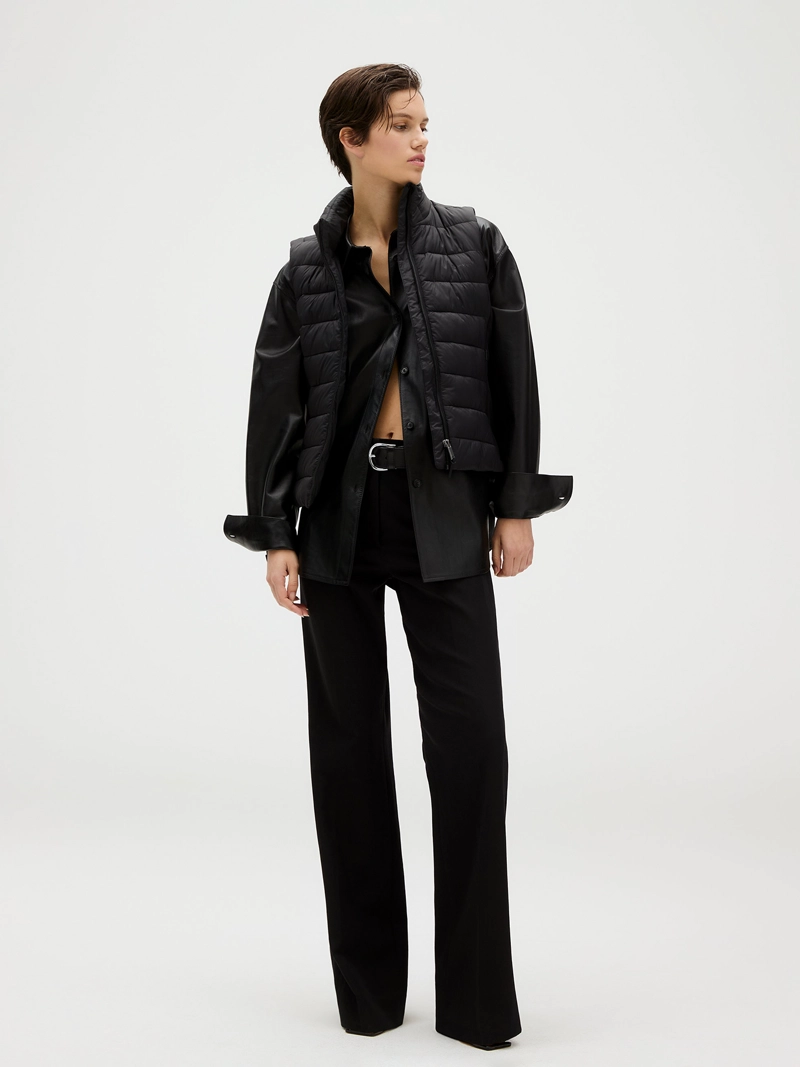 CHAQUETA SIN MANGAS MIXED MEDIA PUFFER - 2