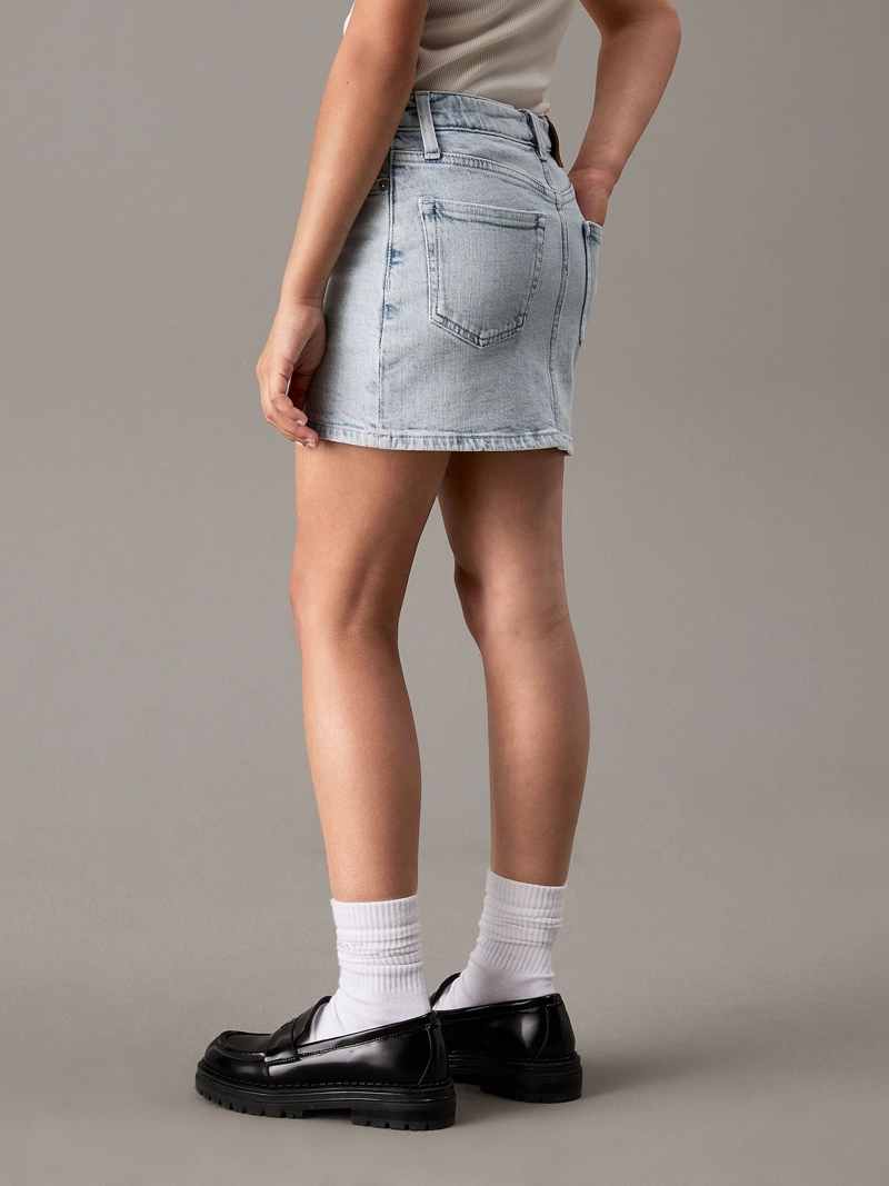 MINIFALDA NIÑA DENIM ACAMPANADA - 2