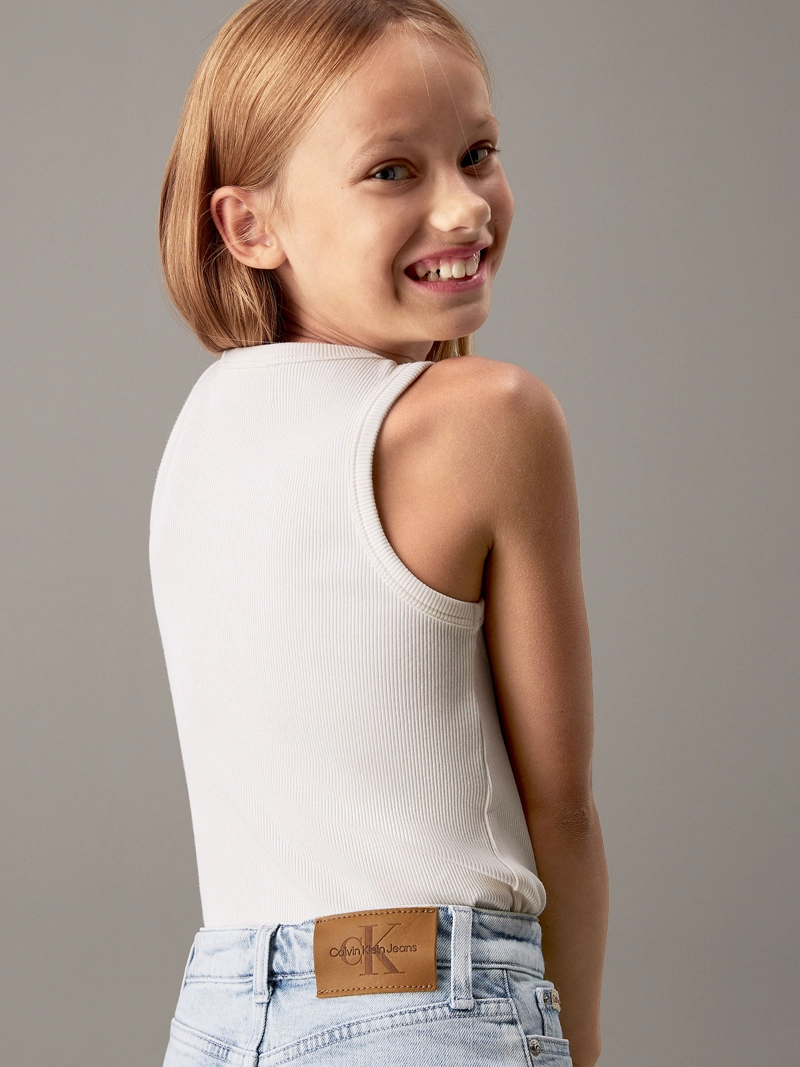 MINIFALDA NIÑA DENIM ACAMPANADA - 4